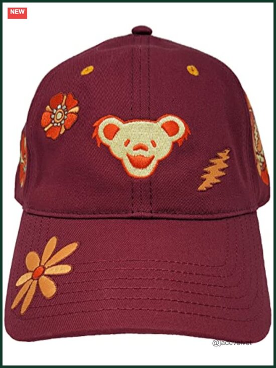 Embroidered Structured Adjustable Unisex Dad Hat